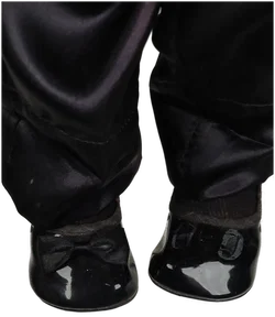 Künstlerpuppe, Christine Orange Porzellanpuppe 