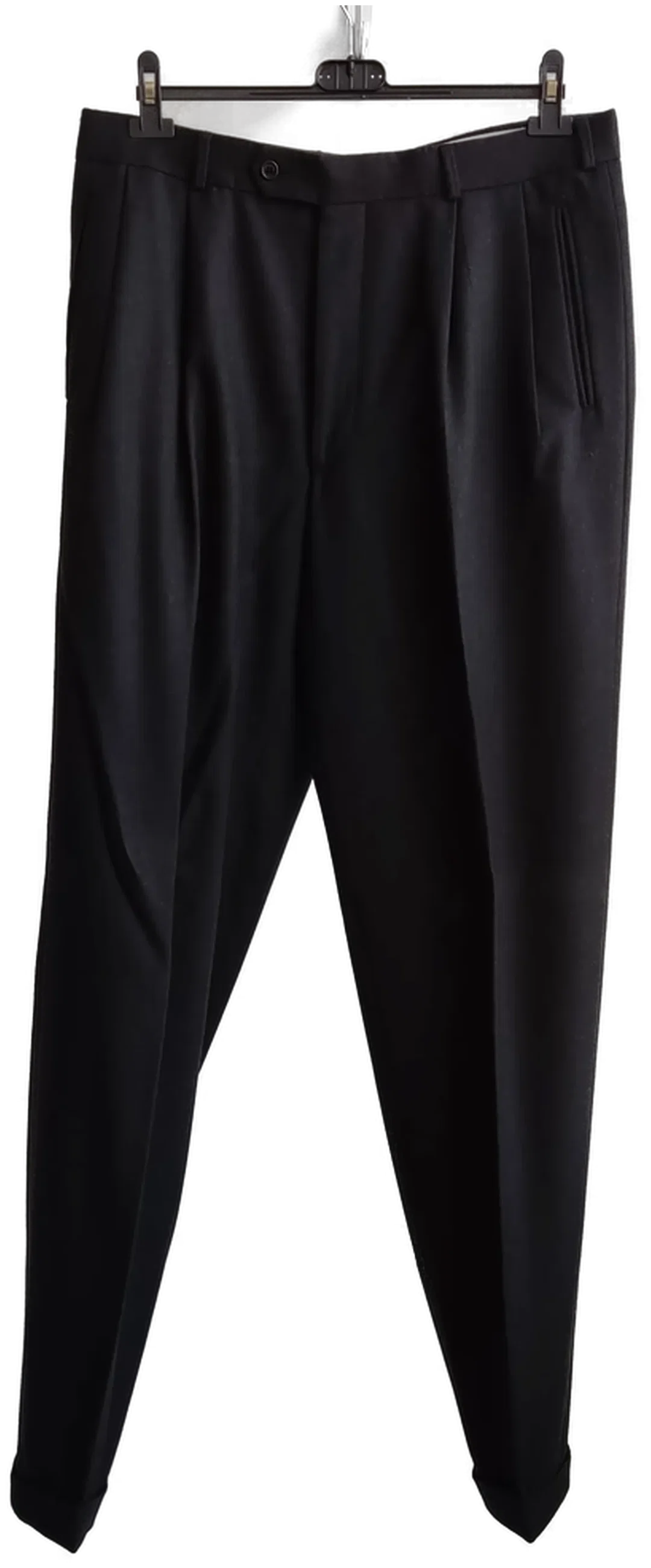 Vitale Barberis Canonico Herren Anzug (Sakko und Hose) - dunkelgrau - Lgr.110 – Bild 5