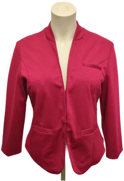 Damenblazer fishbone sister in rot | Festlich-Elegant – Vorschau 1