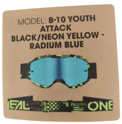 Jugendbrille Sport O'Neal B-10 Goggles Youth  - Bild 3