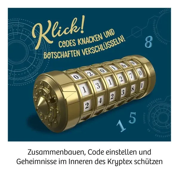 Kosmos – Geheim-Codes (Experimentierkasten)  Mitbring-Experimente | Alter 8–11 Jahre | Baue dein eigenes Zahlen-Geheimversteck – Bild 2