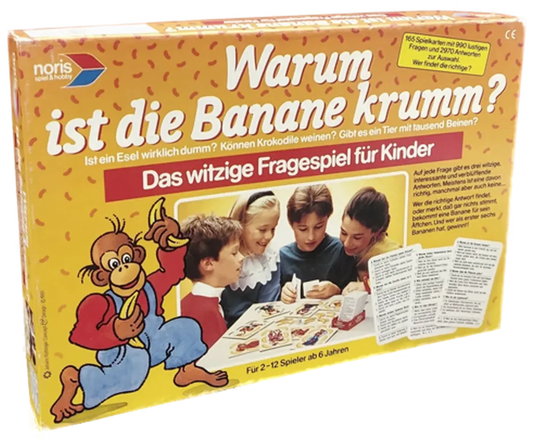 Noris Spiel & Hobby Warum ist die Banane krumm? Fragespiel - Bild 1