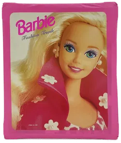 Mattel Vintage 1991 Barbie Puppenkoffer / Fashion Trunk in pink - Bild 1