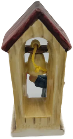  Göbel Engel mit Glockenturm Weihnachts Porzellanfigur - Bild 2