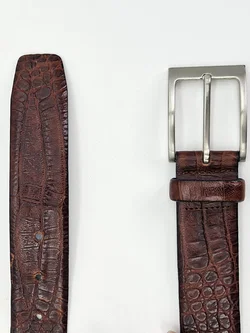 ALDO COLITTI L'UOMO CLASSICO - Echtleder Gürtel - Länge ca.117 cm - Bild 4