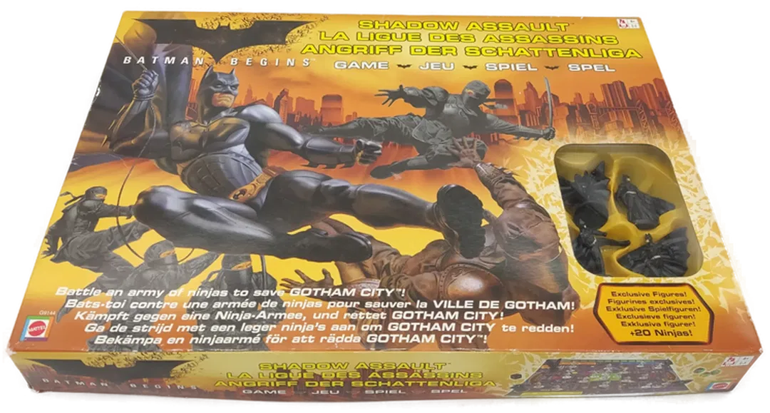 Batman Begins - Angriff der Schattenliga - Brettspiel, Mattel - Bild 1