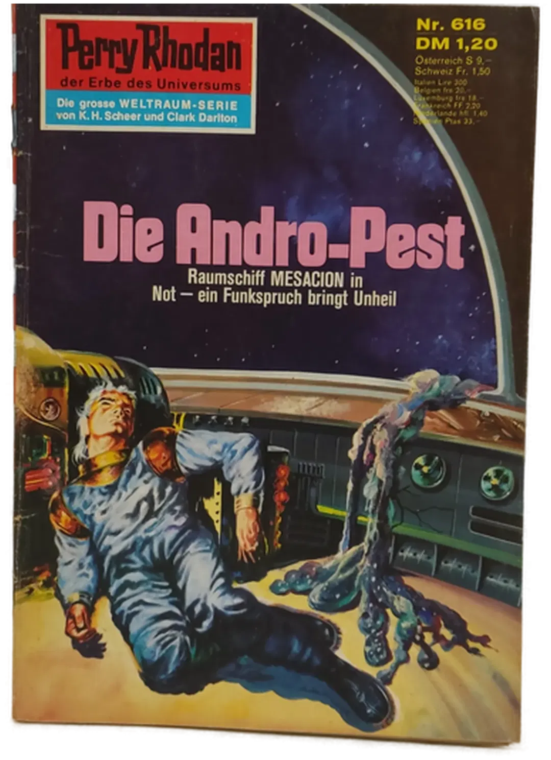 Romanheft Perry Rhodan Die Andro-Pest Erstauflage Nr.616 - Bild 2