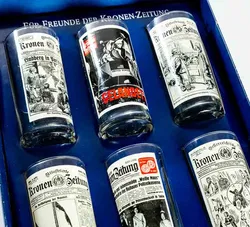 Jubiläumsgläser-Set 6 Stück Kronen Zeitung - Bild 2