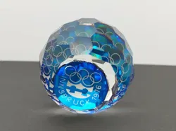 Swarovski Kristall Briefbeschwerer | Olympia Innsbruck 1976 Sammlerstück - Bild 2