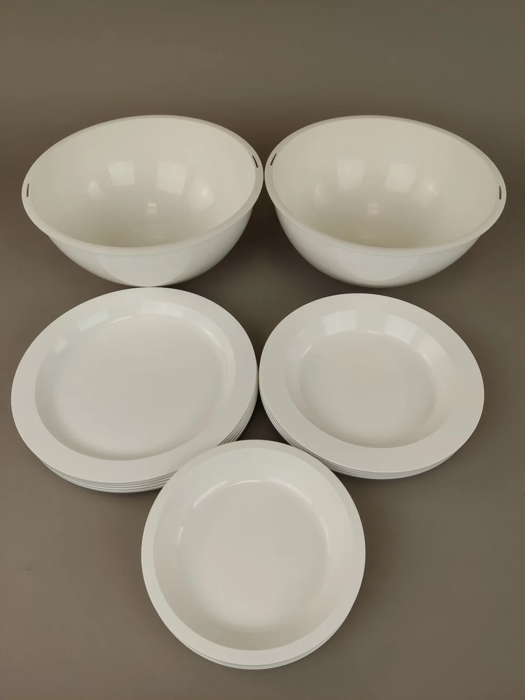 GUZZINI - PIC BOLL Weiss Design von Carlo Viglino, Picknick Geschirr  – Bild 6