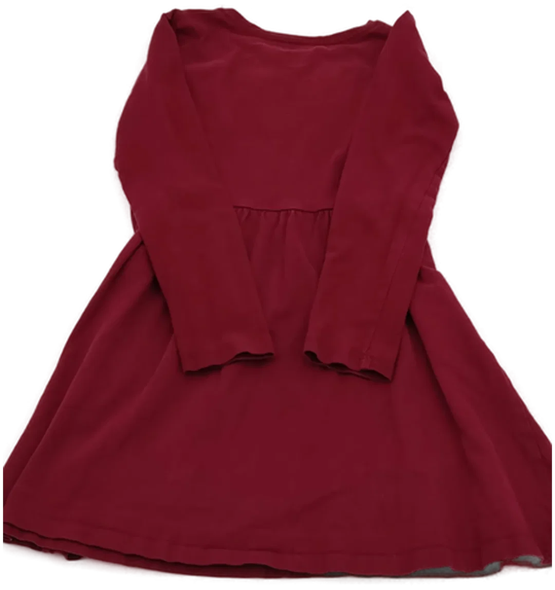 Happy girls club Kinder Kleid weinrot Gr. 134 – Bild 4