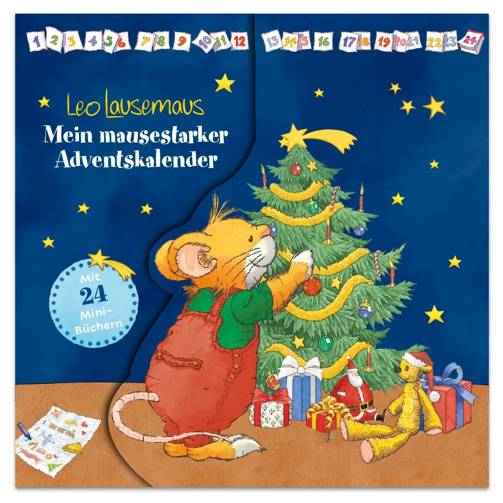 Leo Lausemaus - Mein mausestarker Adventskalender - Sophia Witt Weihnachten - Bild 1