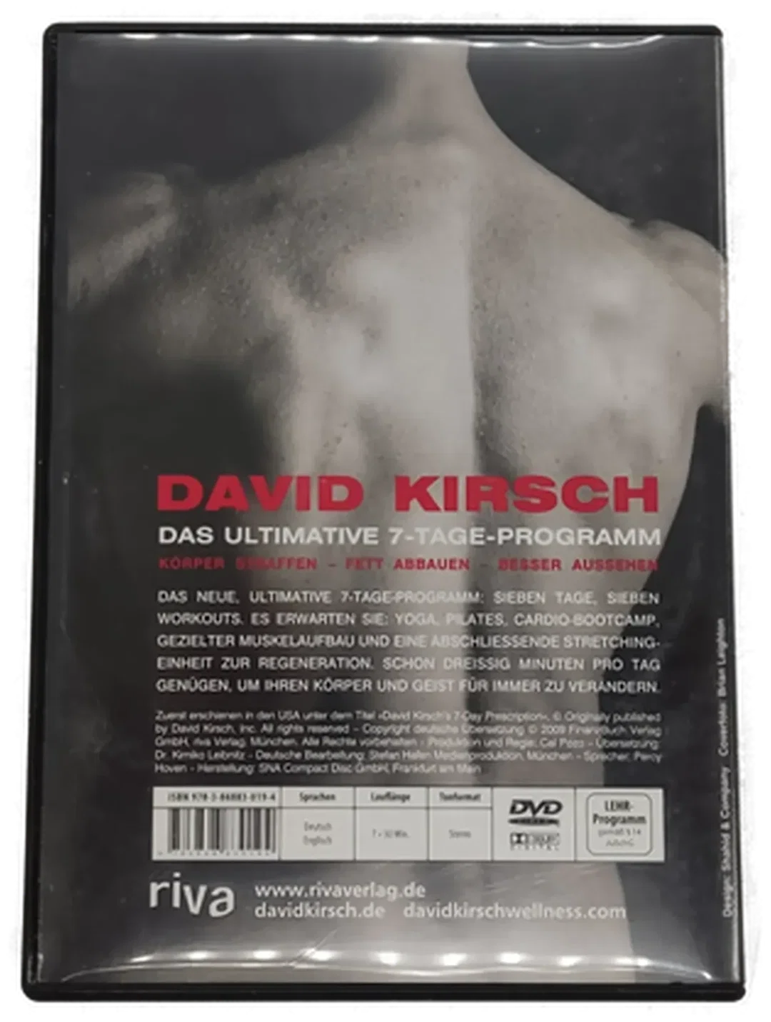 DVD 7 Disc David Kirsch "Das Ultimative 7-Tage Programm"  – Bild 2