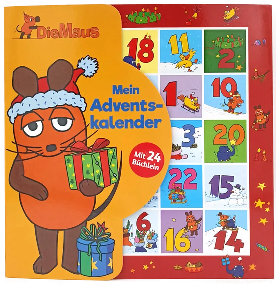 Die Maus - Mein Adventskalender mit 24 Büchlein - Bild 1