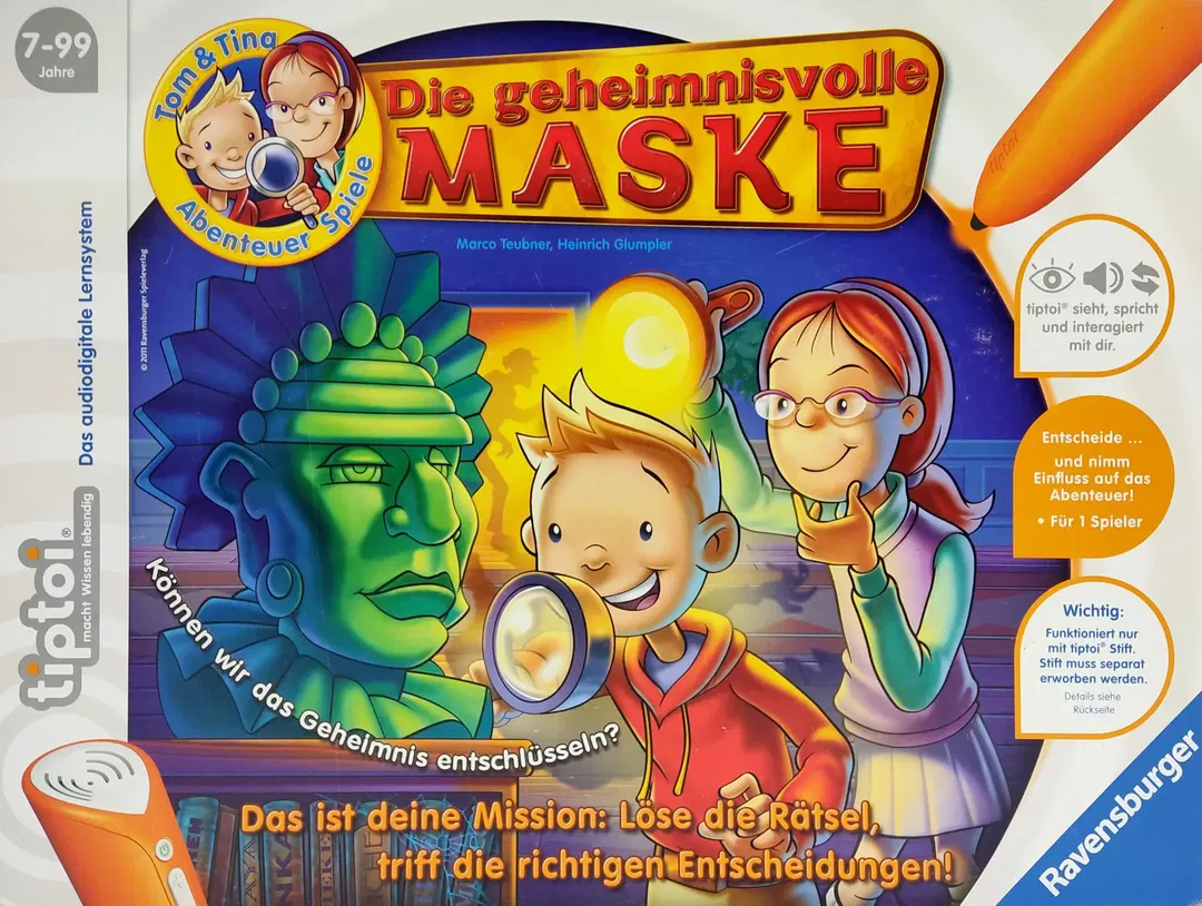 tiptoi® Die geheimnisvolle Maske - Lernspiel - Ravensburger  - Bild 1