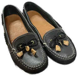 HILFIGER Mokassin Damenschuh Leder Gr. 37 - Bild 1