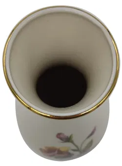 ROYAL BAVARIA Porzellanvase mit Blumenmuster, Höhe 28cm - Bild 3