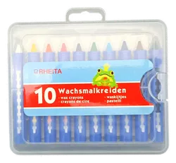 Rheita 10-teiliges Wachsmalkreiden-Set - Bild 1