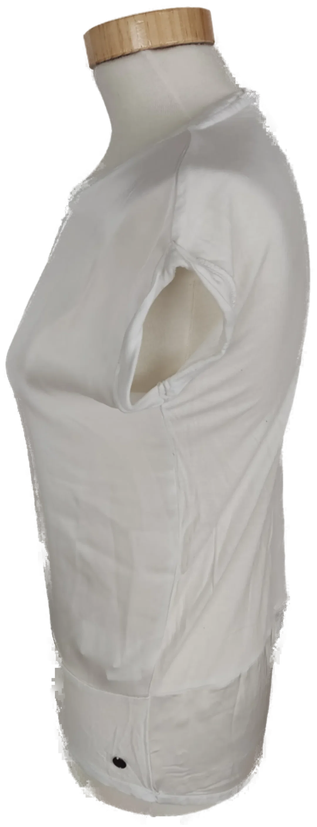T-Shirt, "Garcia Jeans", kurzarm mit Rundhalsausschnitt, weiß, Größe 158/164 – Bild 2