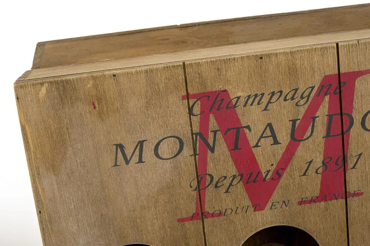 Wein- Champagnerflaschen Regal für 18 Flaschen "Montaudon" – Bild 4