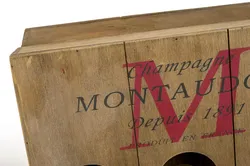 Wein- Champagnerflaschen Regal für 18 Flaschen 