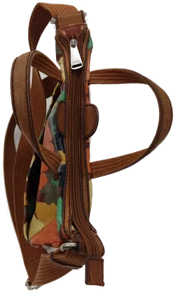 Fossil Tasche mit Blumenmuster und Tragegurt - Bild 2