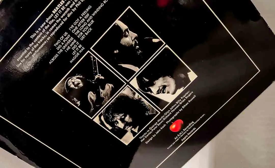 The Beatles Let It Be LP 1C 062-04433 Y Apple Vinyl Klassiker – Bild 3
