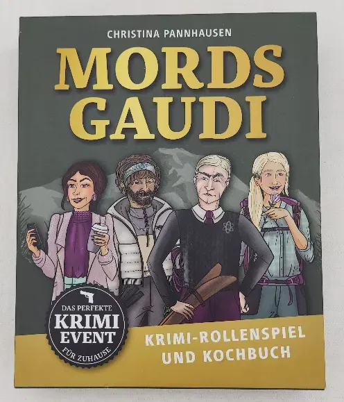 Mords Gaudi - Krimi-Rollenspiel und Kochbuch - Bild 1