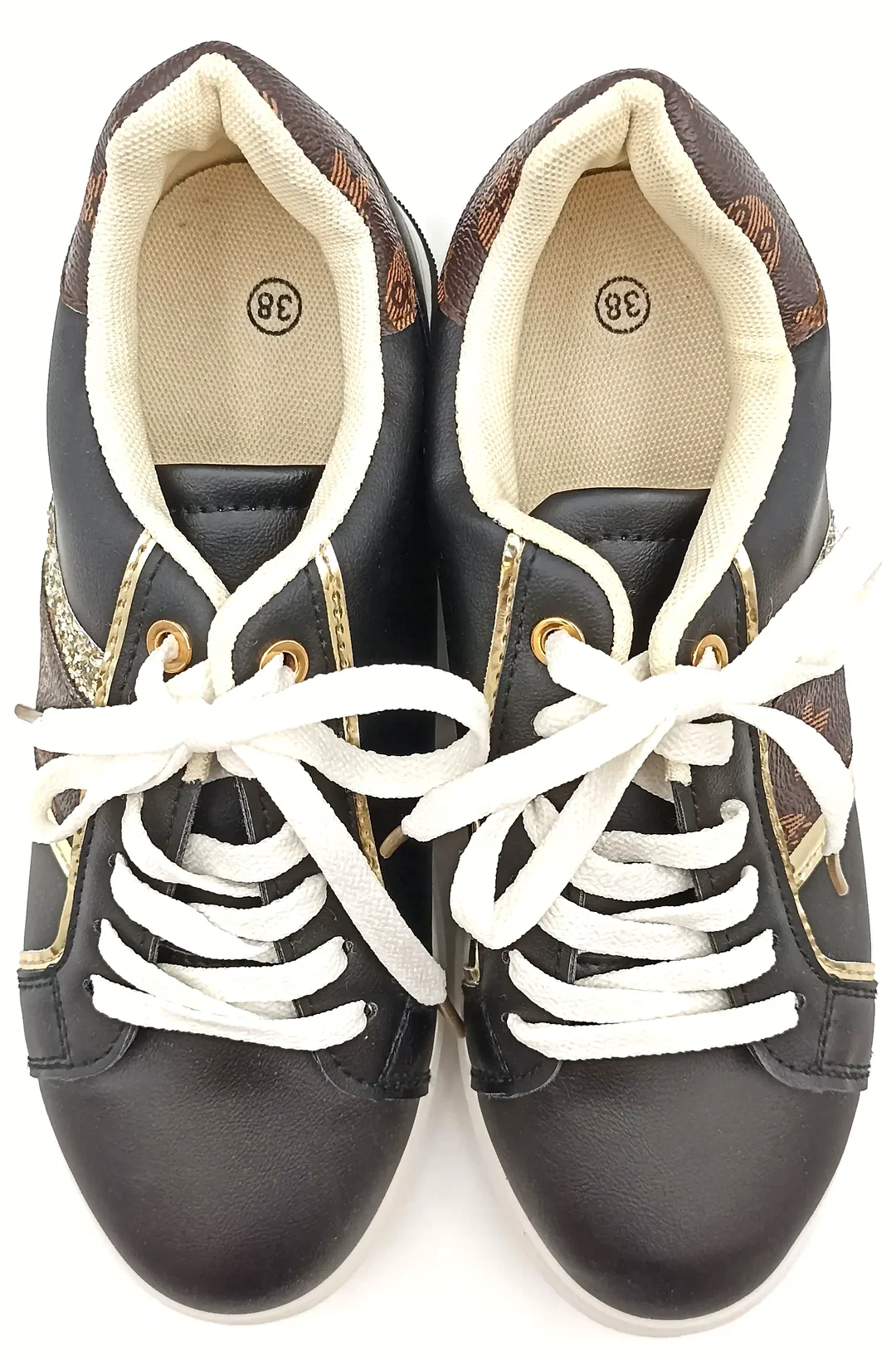 Damen Sneaker schwarz Gr. 38 – Bild 4