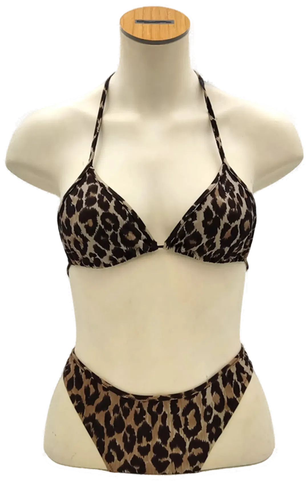 Dolce & Gabbana brauner Triangel-Bikini mit Leopardenmuster Gr. M - Bild 4