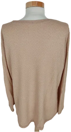 Pullover, langarm mit Rundhalsausschnitt, gestrickt, Größe M (geschätzt) - Bild 4