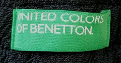 United Colors of Benetton Damen Jogginghose beige gemustert Gr. XS/ECH – Vorschau 3