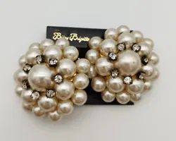 Bijou-Brigitte, Faux-Perlen Clip-On Ohrringe - Bild 2