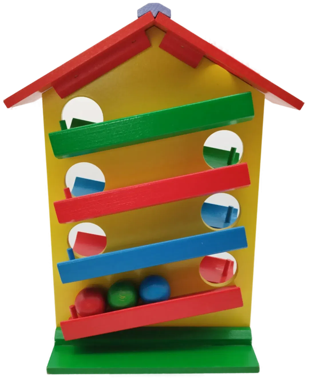 Kugelbahn-Holzhaus | Gut Erhaltenes Spielzeug - Bild 1