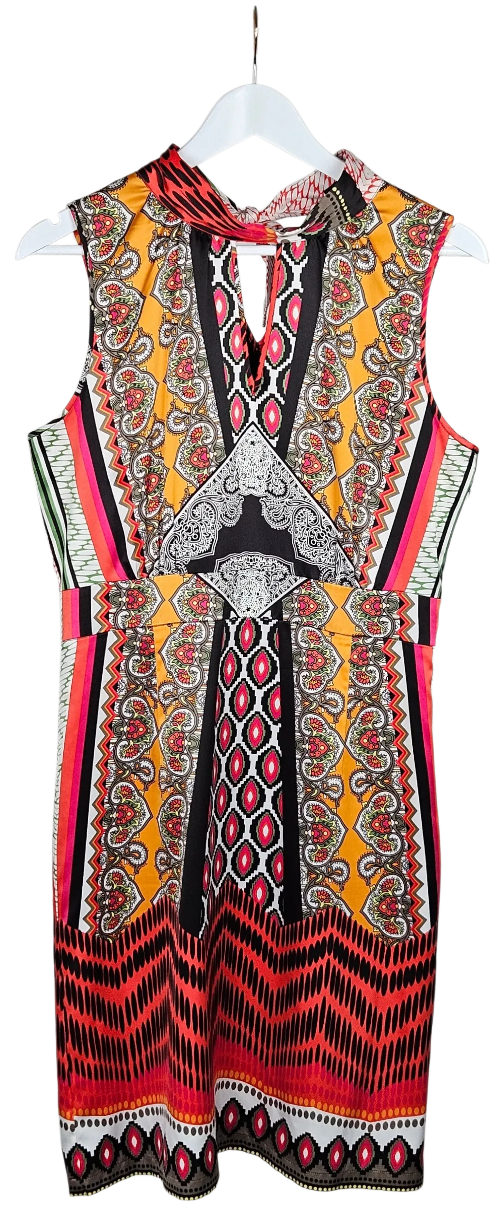 COMMA Damen Minikleid, bunt - Gr. M – Bild 1