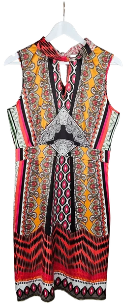 COMMA Damen Minikleid, bunt - Gr. M