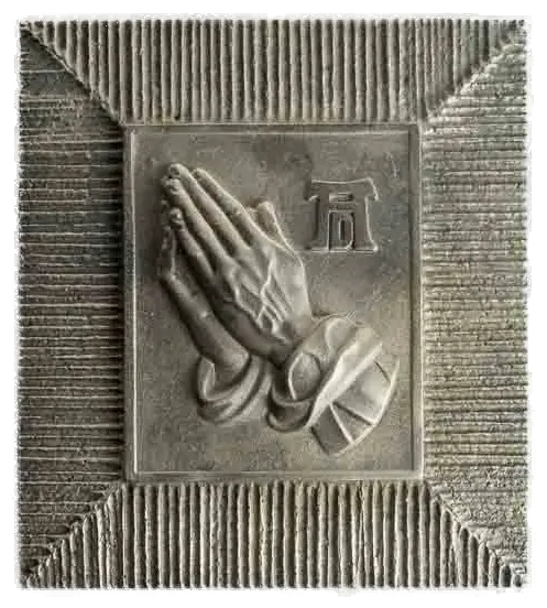 Albrecht Dürers betende Hände 3D-Bild - Bild 1