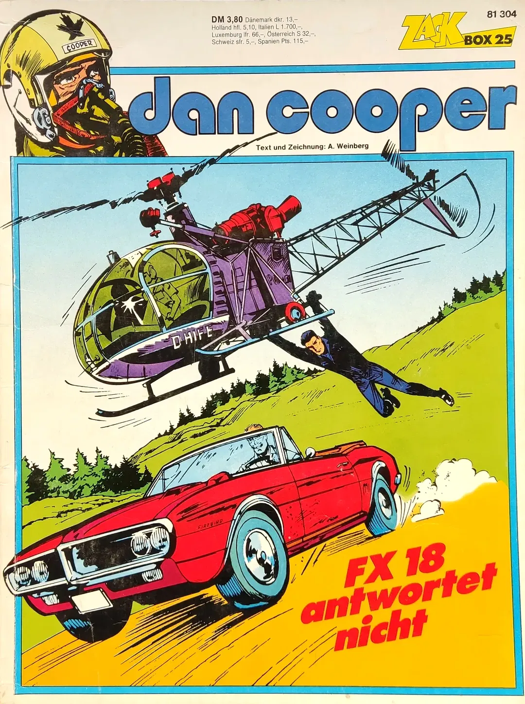 Zack Box Dan Cooper FX 18 antwortet nicht Band 25 - Bild 2