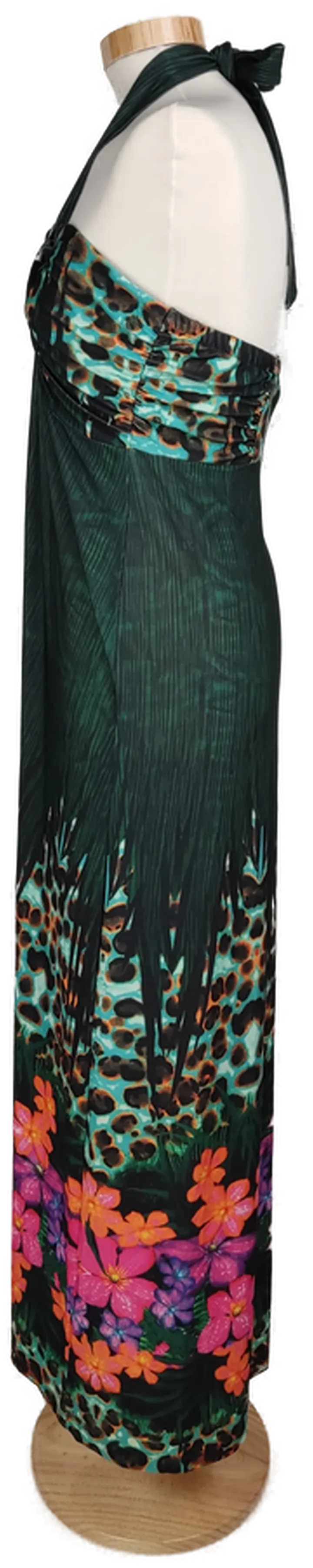 Bodyflirt Damen Kleid - dunkelgrün geblümt - L/40/42 – Bild 3