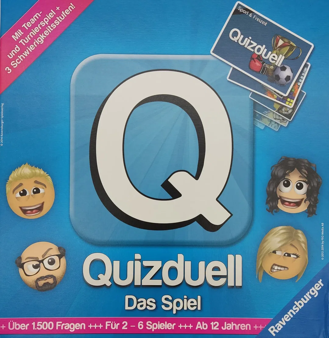 QUIZDUELL  Das Spiel - Gesellschaftsspiel - Ravensburger  - Bild 1