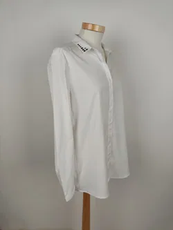 Esprit Damen- Hemd Bluse weiss - S/36 - Bild 3