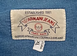 Armani Jeans Herren Jeanjacke blau Gr. XL - Bild 3