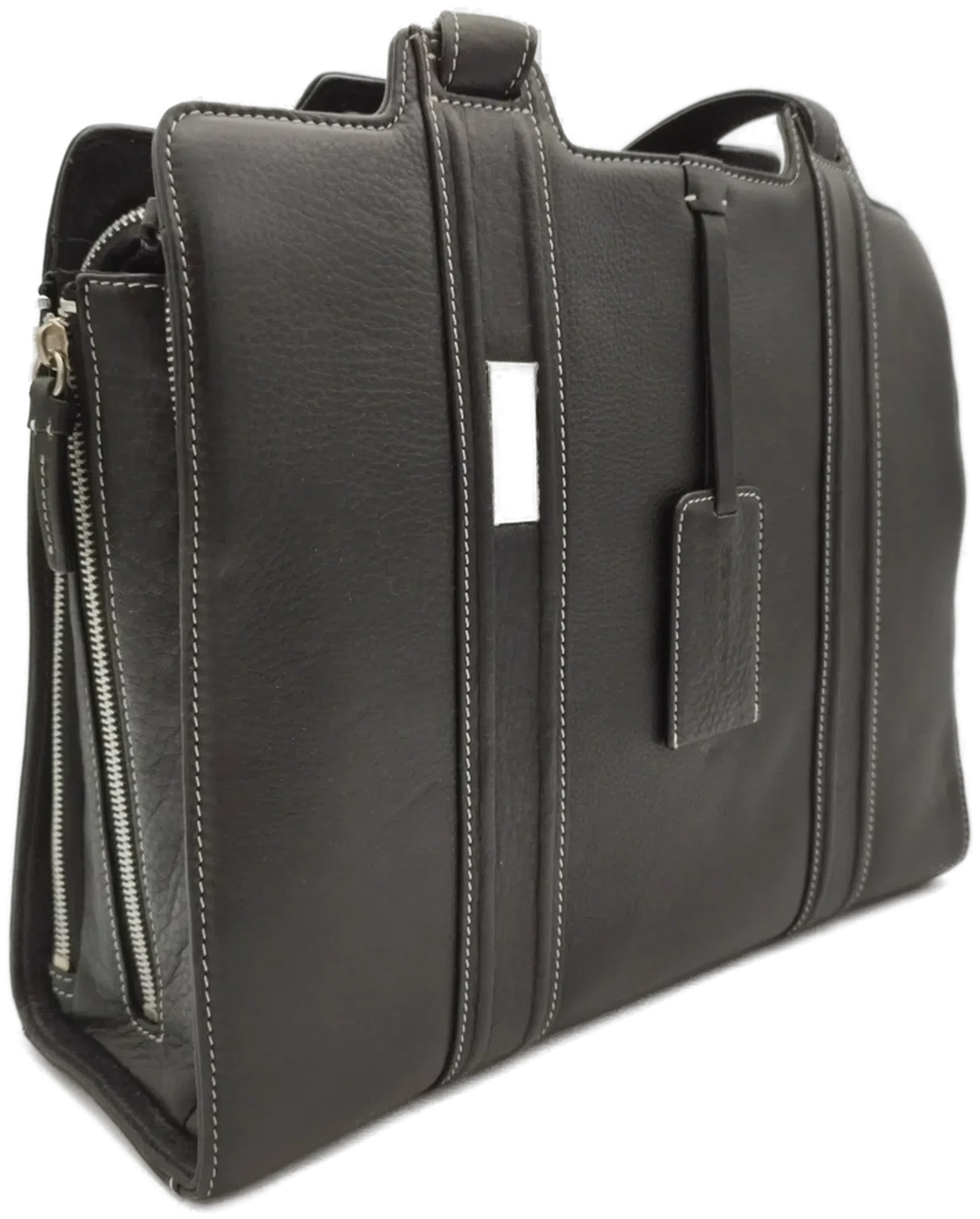 Damenhandtasche Piquardo Schwarzes Leder | Business-Eleganz – Bild 5