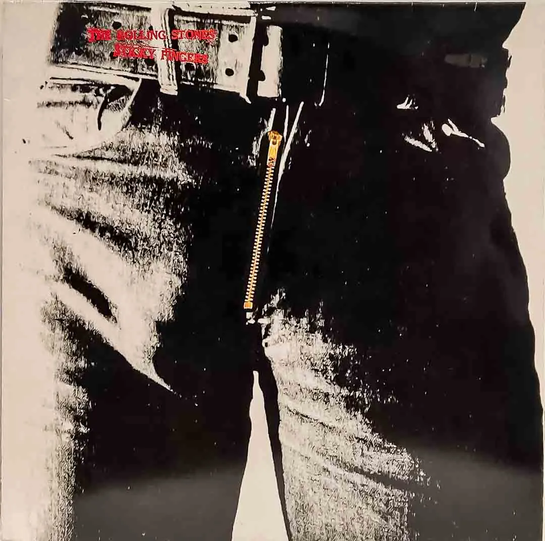 The Rolling Stones – Sticky Fingers LP Vinyl (1971 Klassiker -Re-Release aus den 80ern) - Bild 1
