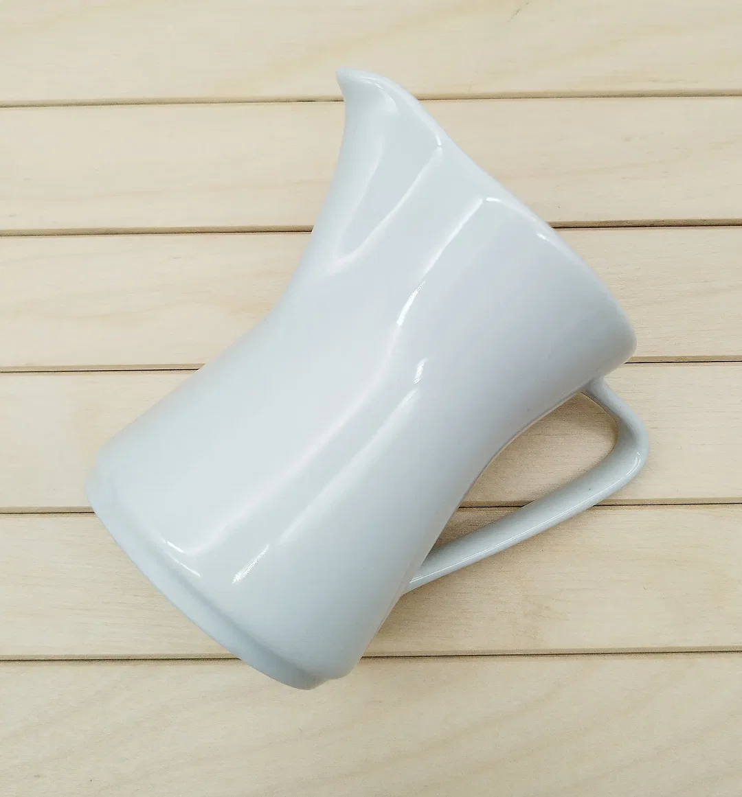 Milchgießer, Lilien Porzellan, Daisy, Nr. 10, weiß  - Bild 1