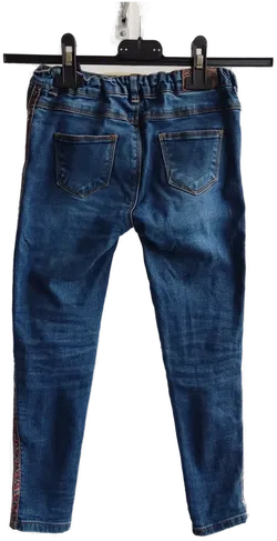 Reserved Mädchenjeans blau - Gr 122 - Bild 2