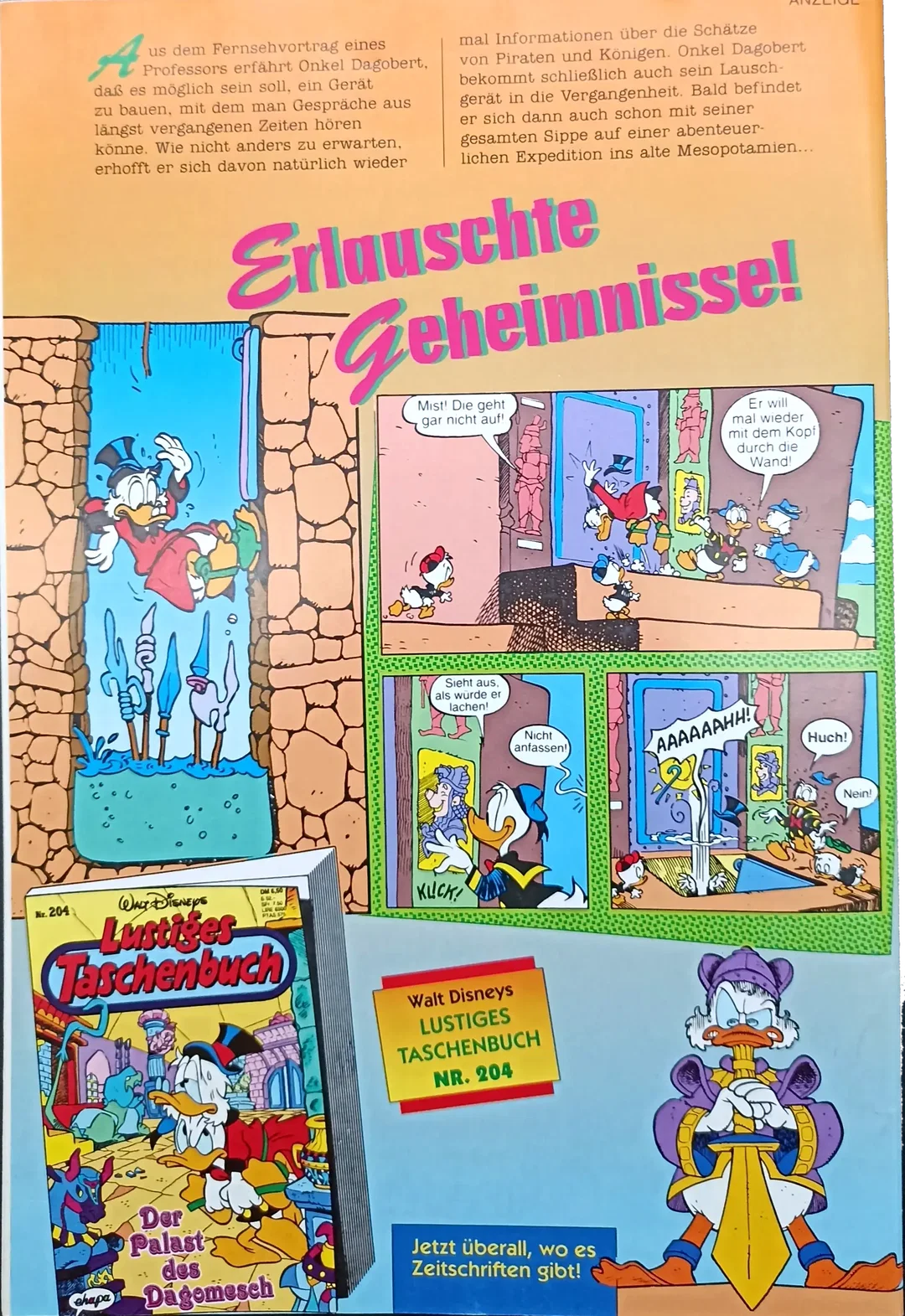 Walt Disneys Donald Duck "Sonderheft Nr. 135, 1995" – Bild 2