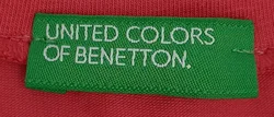 United Colors of Benetton Kindertop rot Gr. XS/ECH - Bild 3