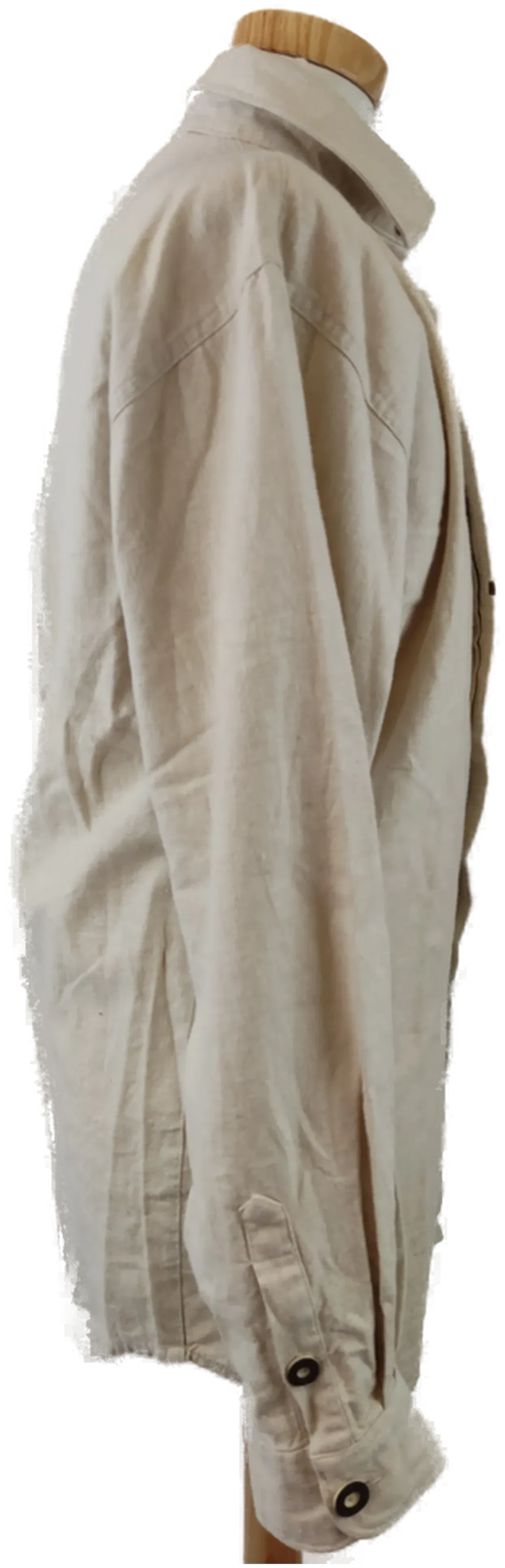 Isar-Trachten Herrenhemd beige - Gr. XXL – Bild 2