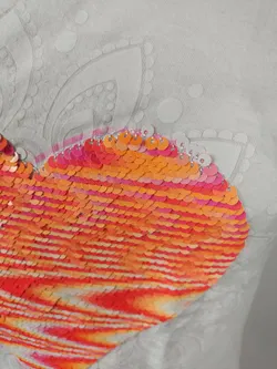 Desigual Mädchen Wischleiberl (Herz) - Gr. 146-152 - Bild 2